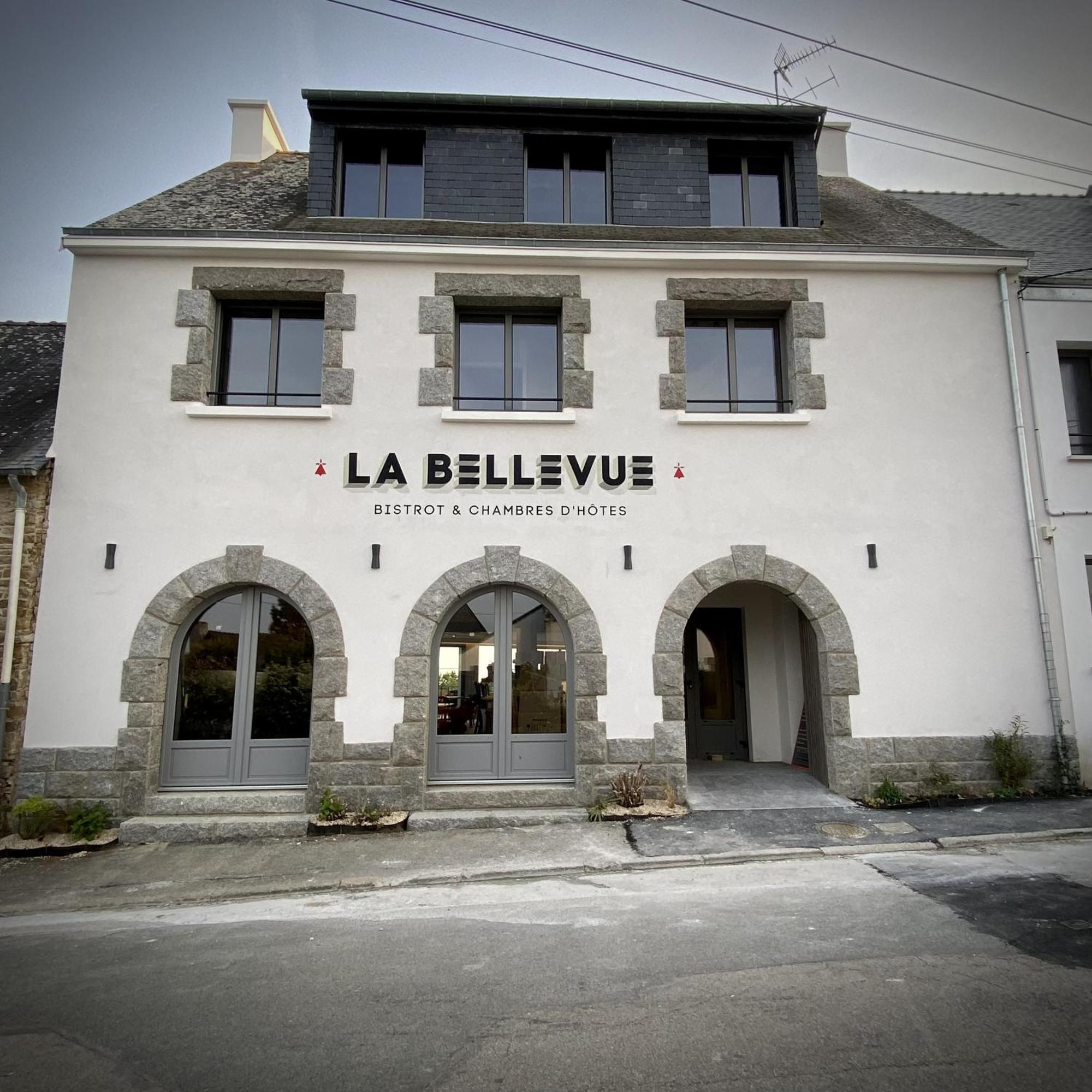 La Bellevue Bistrot Et Chambres D'Hotes Séné 외부 사진