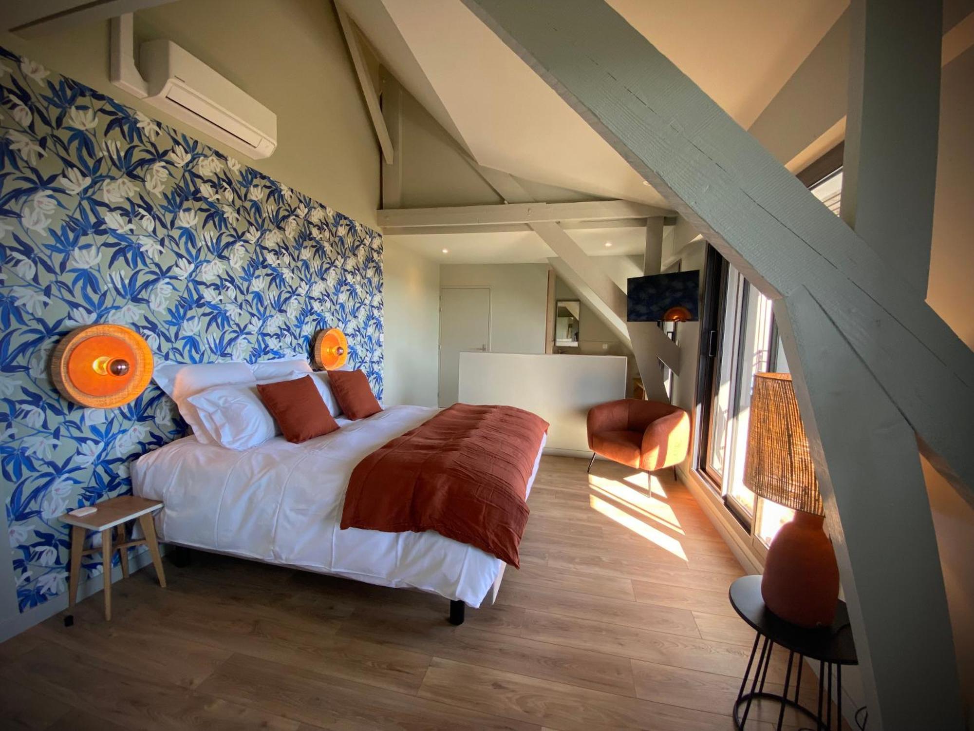 La Bellevue Bistrot Et Chambres D'Hotes Séné 객실 사진